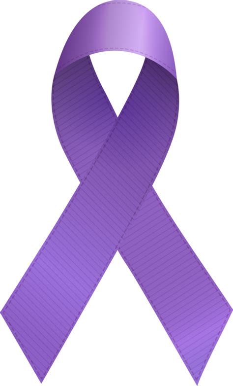 Lavender Cancer Ribbon