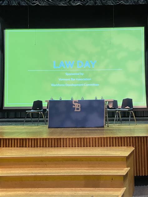 Law Day At South Burlington High School Vermont Bar Association