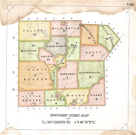 Lawrence Township Stark County Map Zekjlkj