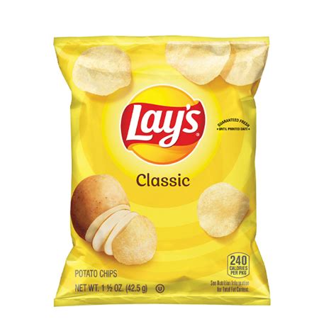 Lay S Classic Potato Chips 1 5 Ounce Bags 12Ct Box