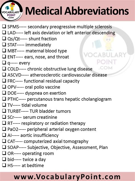 LDA Medical Abbreviation Meaning
