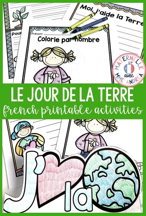 Le Jour De La Terre French Earth Day Activities Teaching Resources Le Jour De La Terre French Earth Day Activities Teaching Resources