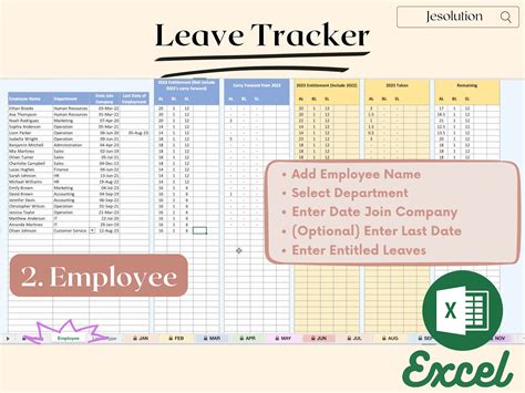 Leave Tracker Excel Template 100 Employee Absence Tracker Leave