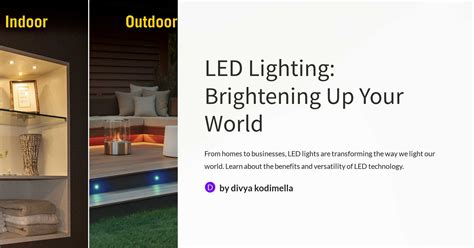 Led Lighting Brightening Up Your World Led Lighting Brightening Up Your World