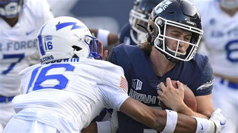Legas 2 Tds In 4Th Helps Utah State Beat Air Force 34 27 Legas 2 Tds In 4Th Helps Utah State Beat Air Force 34 27