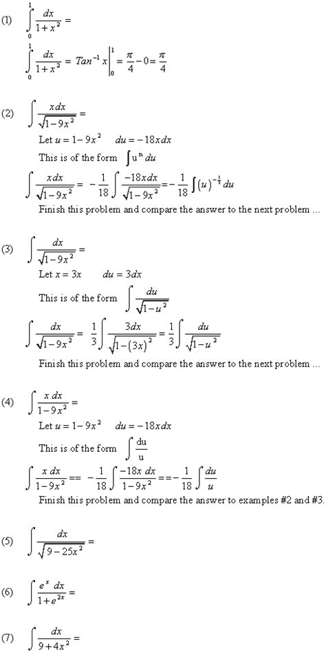 Lesson 117 Integration Involving Inverse Trig Functions Lesson 117 Integration Involving Inverse Trig Functions