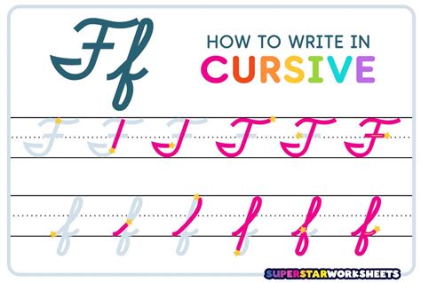 Letter F In Cursive Thankyou Letter