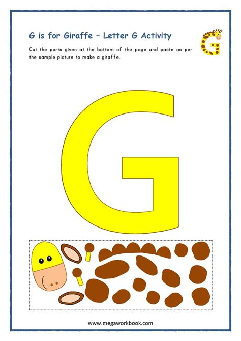Letter G Printable Letter G Printable