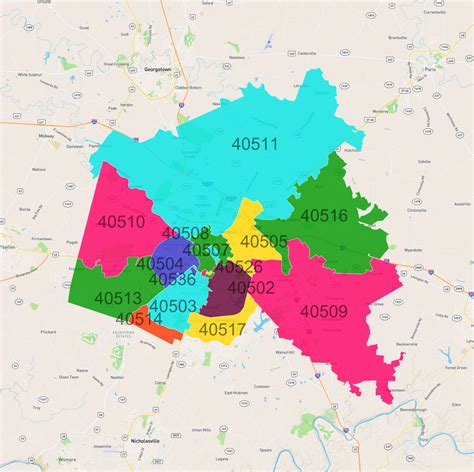 Lexington South Carolina Zip Codes Map And Full List
