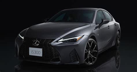 Lexus Is Special F Sport Mode Black Iii Version Introduced In Japan