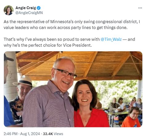 Lgbtq Leaders Respond To Tim Walz S Nomination As Kamala Harris S Vp Lgbtq Victory Fund