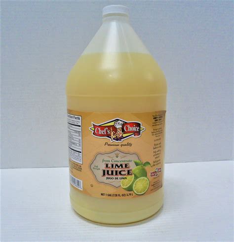 Lime Juice 1 Gallon Jazco