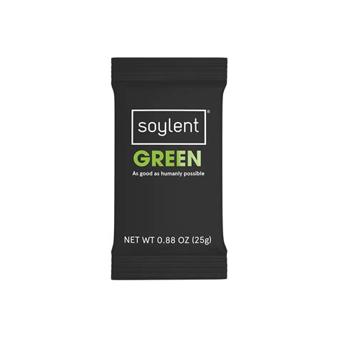Limited Edition Vegan Protein Bar Soylent Green Square Bars Soylent