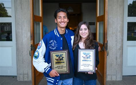Limosnero And Flores Named King City Mustang Athletes Of The Year The