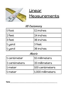 Linear Measurement Resource By Kat Harper Teaches Tpt