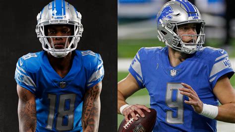 Lions Rookie Wr Jameson Williams To Wear Matthew Stafford S No 9 Jersey Lions Rookie Wr Jameson Williams To Wear Matthew Stafford S No 9 Jersey