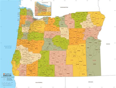 List Of Oregon Zip Codes Complete