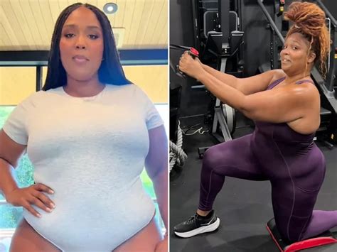 Lizzo Shares Weight Loss Reveal Vid Says She Looks Fine Both Ways