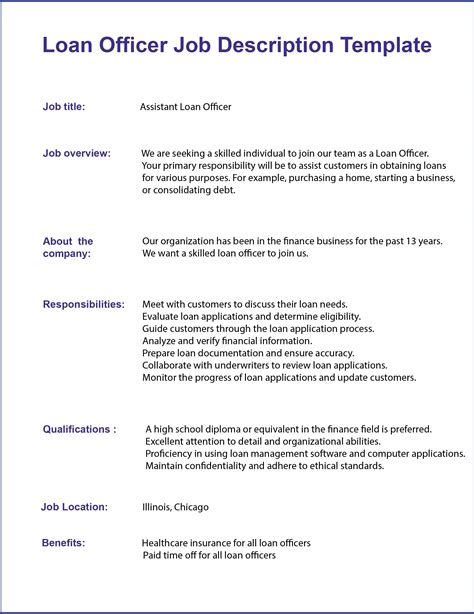 Loan Officer Job Description Expected Salary And What Your Day Will Look Like Loan Officer Job Description Expected Salary And What Your Day Will Look Like