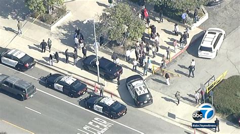 Lockdown Lifted At El Camino Real High School In Woodland Hills After