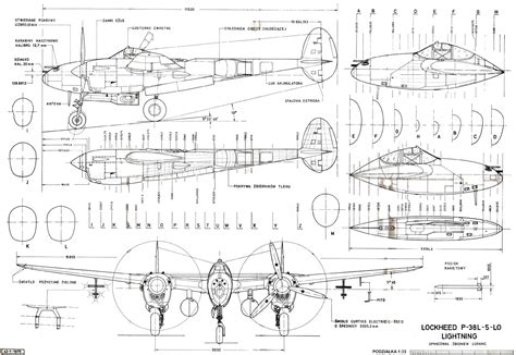 Lockheed P 38 Lightning Rc Plane Plans