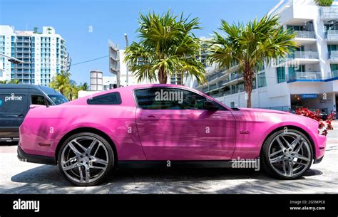 Los Angeles California Usa April 14 2021 Ford Mustang Gt Luxury Pink Car Side View Stock Photo Alamy Los Angeles California Usa April 14 2021 Ford Mustang Gt Luxury Pink Car Side View Stock Photo Alamy