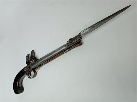 Lot Detail A Richards Flintlock Bayonet Pistol Lot Detail A Richards Flintlock Bayonet Pistol