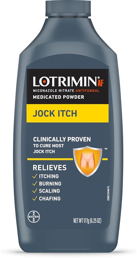 Lotrimin Af Jock Itch Medication Powder Antifungal Can Medicine