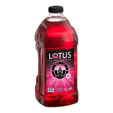 Lotus Plant Power Pink Energy Concentrate 5 1 Formula 64 Fl Oz Tart Cherry Raspberry Walmart Com