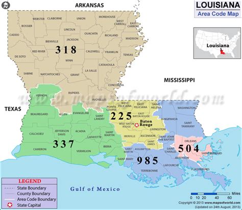 Louisiana Area Code Changes What To Know In Your North Louisiana Parish