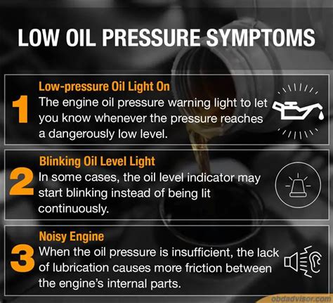 Low Oil Pressure Symptoms And Causes Amsoil Blog Low Oil Pressure Symptoms And Causes Amsoil Blog