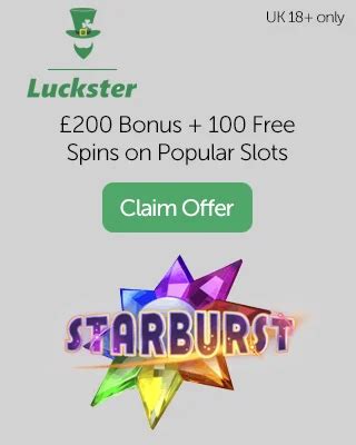 Luckster Casino Promo Code 200 Deposit Match 100 Free Spins