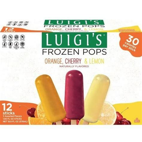 Luigis Ice Pops For Office Breakroom Kitchen Refreshment Walmart Business Supplies Luigis Ice Pops For Office Breakroom Kitchen Refreshment Walmart Business Supplies