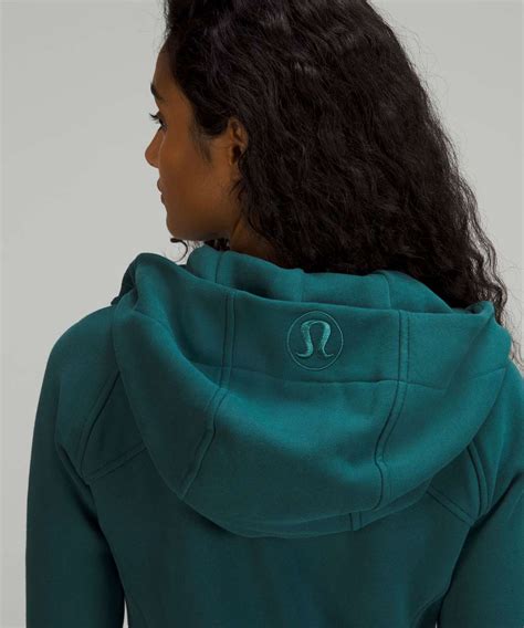 Lululemon Scuba Full Zip Hoodie Green Jasper Lulu Fanatics