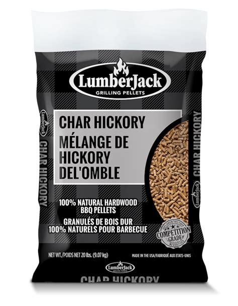 Lumber Jack Char Hickory Blend Pellets