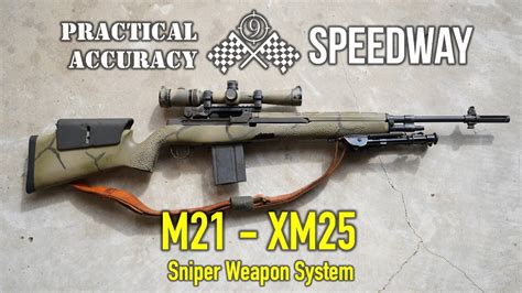 M21 Sws M14 Sniper Speedway Long Range On The Clock Practical
