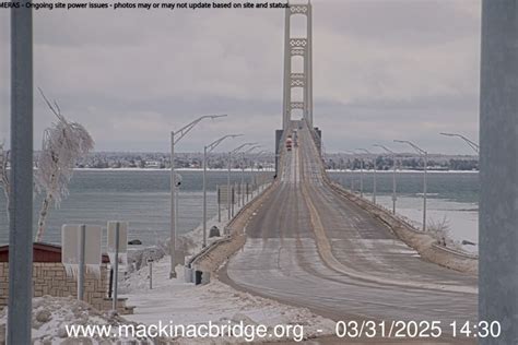 Mackinac Bridge Ice Closure 2022