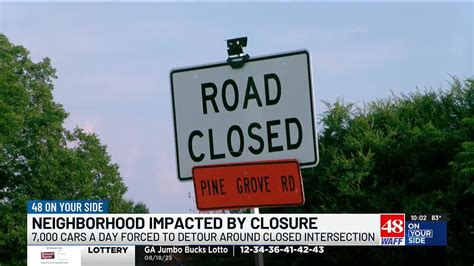 Madison Co Road Closure Causing Traffic To Detour Through Neighborhood Leaving Unhappy Residents