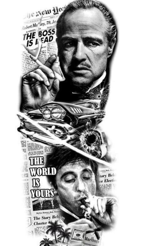 Mafia Tattoo Design Scarface Godfather Tattoo Design Artofit Mafia Tattoo Design Scarface Godfather Tattoo Design Artofit