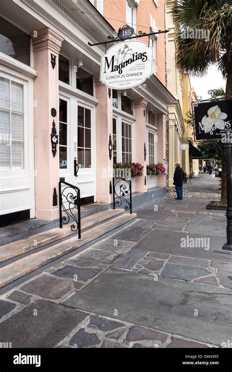 Magnolias Restaurant Charleston Sc Usa Stock Photo Alamy