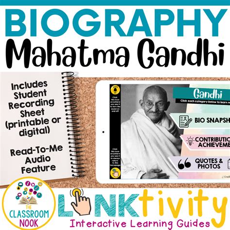 Mahatma Gandhi Biography Beliefs Religion Worksheets Library