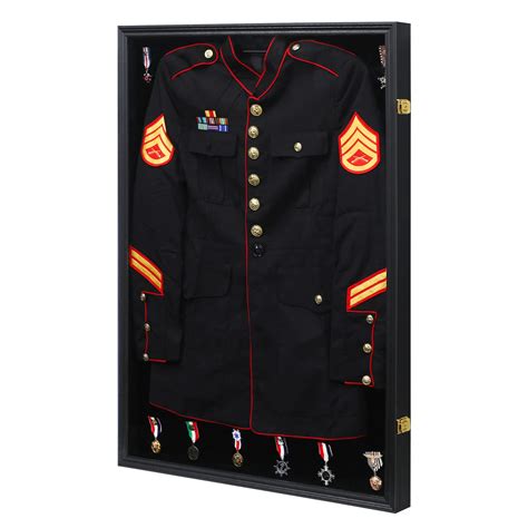 Mainstays Displaying Military Decorations On A Uniform A Guide To Adorning Your Black 36 X 24 In Suitable For Photo Picture Frames