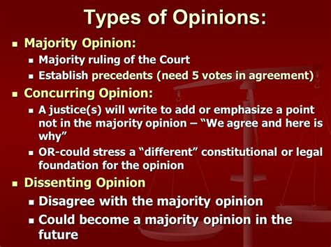 Majority Concurring Opinions Defined