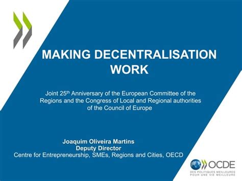 Making Decentralisation Work Ppt Making Decentralisation Work Ppt
