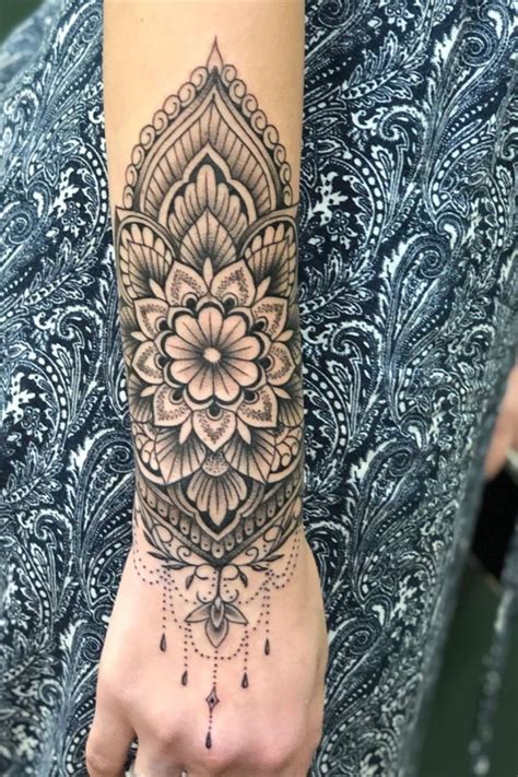 Mandala Forearm Tattoo Drawing Drawing Tips Guide