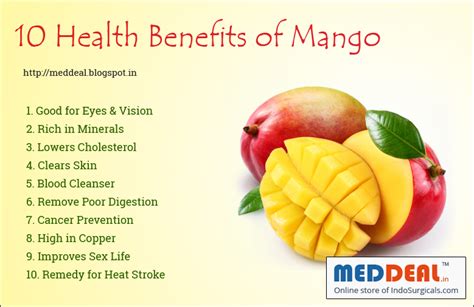 Mango For Skin Health Benefits
