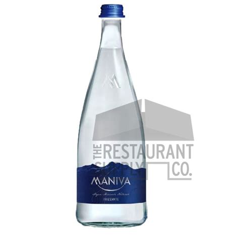 Maniva Chef Blu Naturale Water 750Ml The Restaurant Supply Co