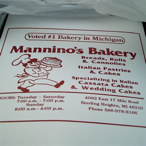Manninos Bakery: Delicious treats and fresh baked goods in your neighborhood