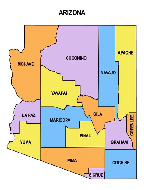 Map Of Arizona