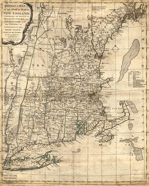 Map Of Colonial New England Flor Oriana